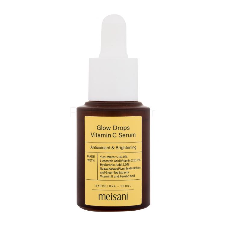 Meisani Glow Drops Vitamin C Serum Ορός προσώπου για γυναίκες 15 ml
