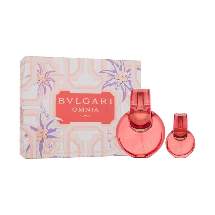 Bvlgari Omnia Coral Σετ δώρου EDT 100 ml + EDT 15 ml
