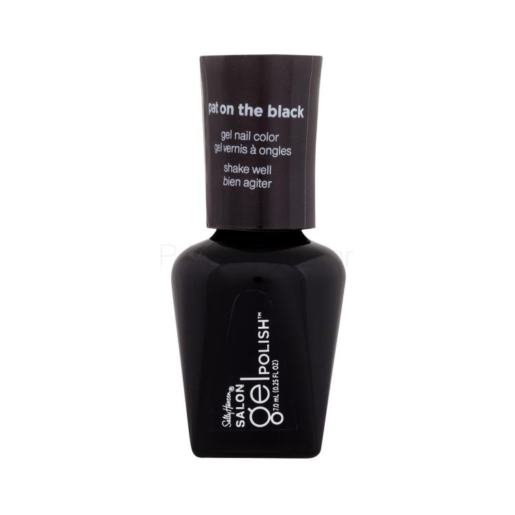 Sally Hansen Salon Gel Polish Gel Nail Color Βερνίκια νυχιών για γυναίκες 7 ml Απόχρωση 260 Pat On The Black