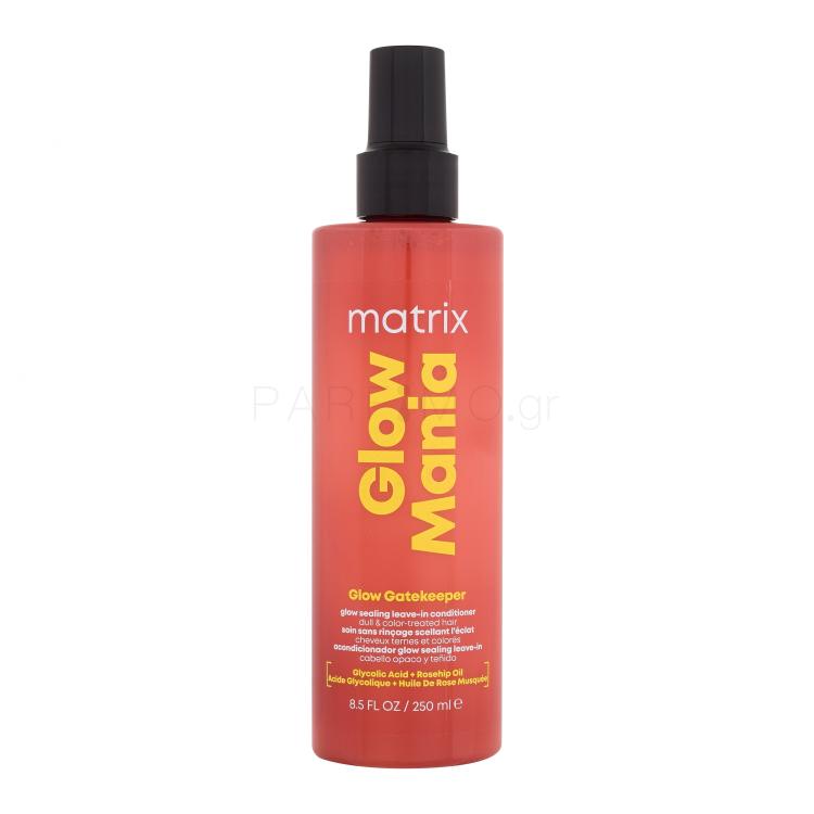 Matrix Glow Mania Glow Gatekeeper Leave-In Conditioner Περιποίηση μαλλιών χωρίς ξέβγαλμα για γυναίκες 250 ml