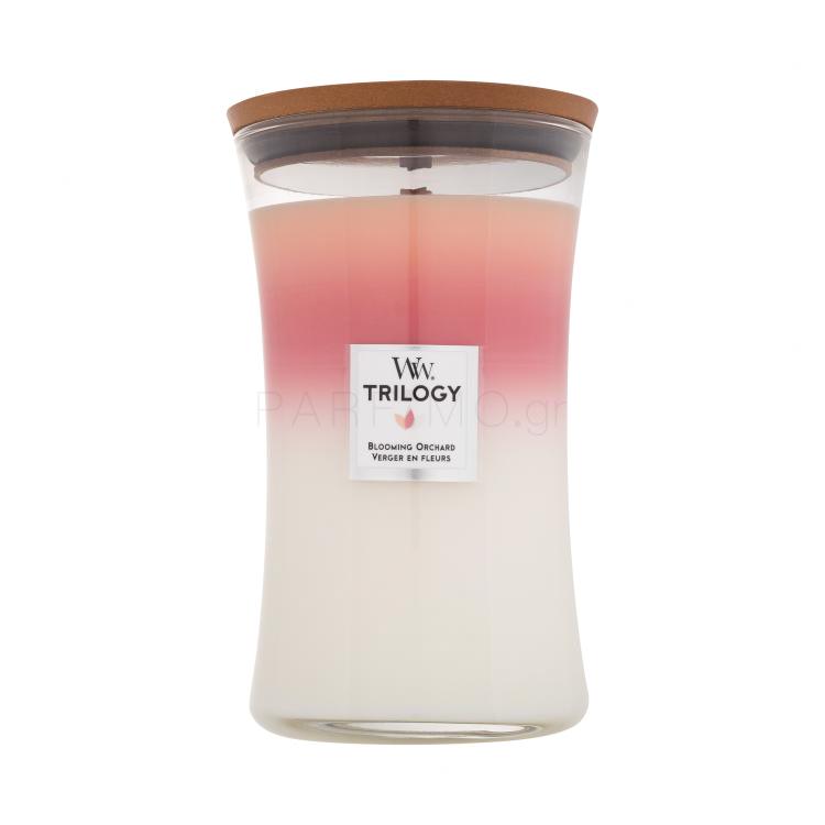 WoodWick Trilogy Blooming Orchard Αρωματικό κερί 610 gr