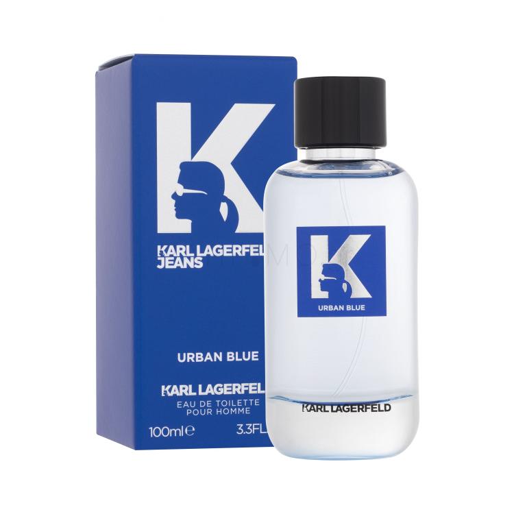 Karl Lagerfeld Jeans Urban Blue Eau de Toilette για άνδρες 100 ml