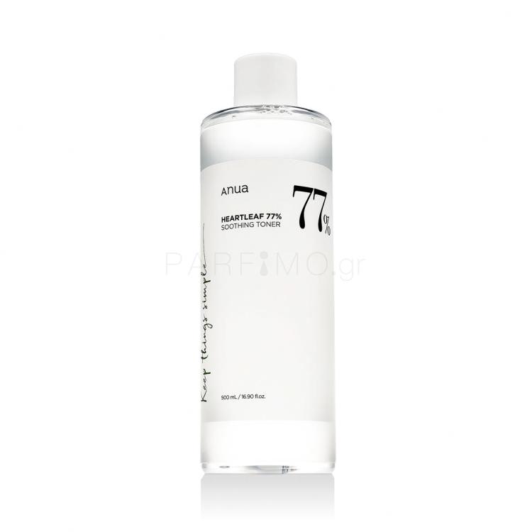Anua Heartleaf Soothing Toner Λοσιόν προσώπου 500 ml