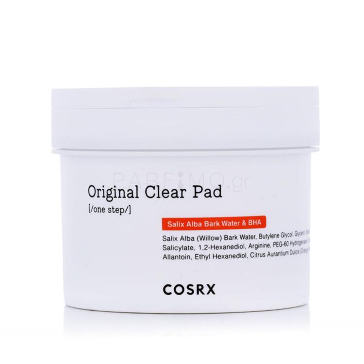 COSRX One Step Original Clear Pad Καθαριστικά μαντηλάκια 70 τεμ