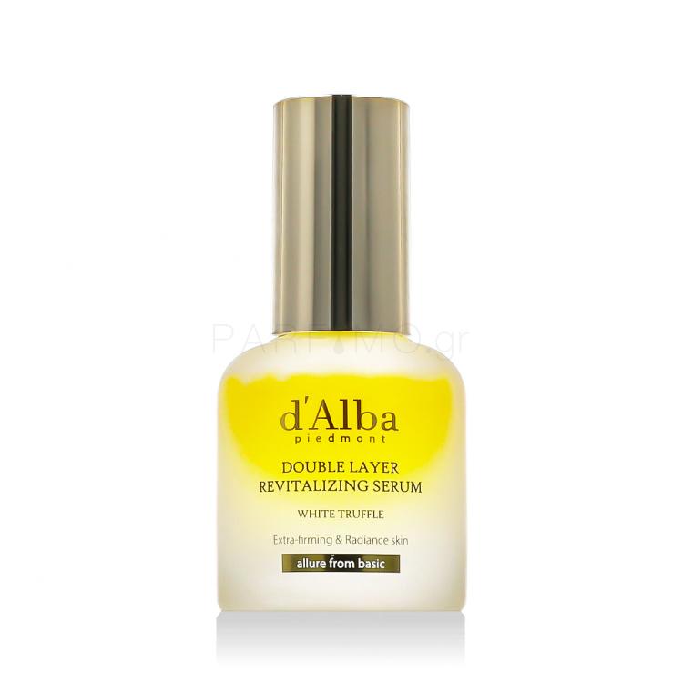 d'Alba White Truffle Double Layer Revitalizing Serum Ορός προσώπου για γυναίκες 30 ml