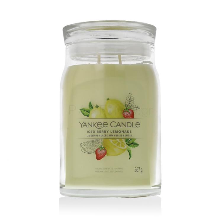 Yankee Candle Signature Iced Berry Lemonade Αρωματικό κερί 567 gr