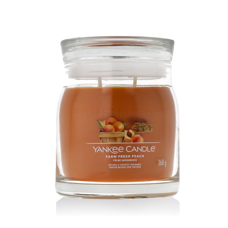 Yankee Candle Signature Farm Fresh Peach Αρωματικό κερί 368 gr
