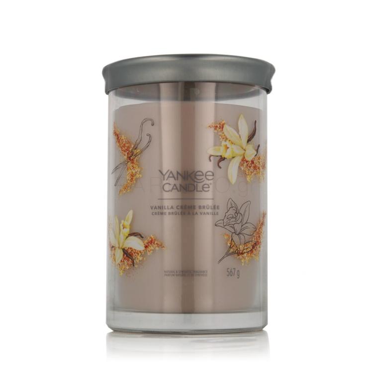 Yankee Candle Signature Vanilla Crème Brûlée Tumbler Αρωματικό κερί 567 gr