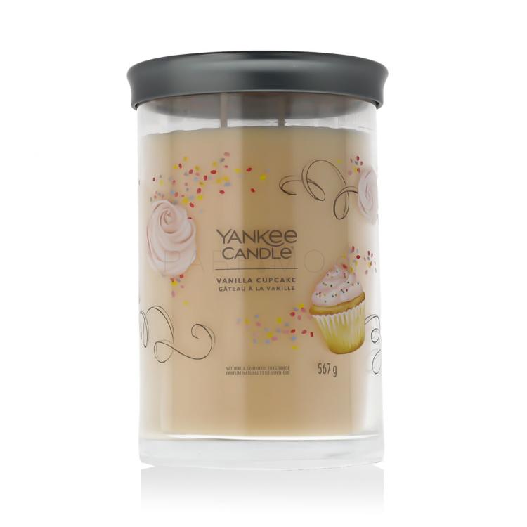 Yankee Candle Signature Vanilla Cupcake Tumbler Αρωματικό κερί 567 gr