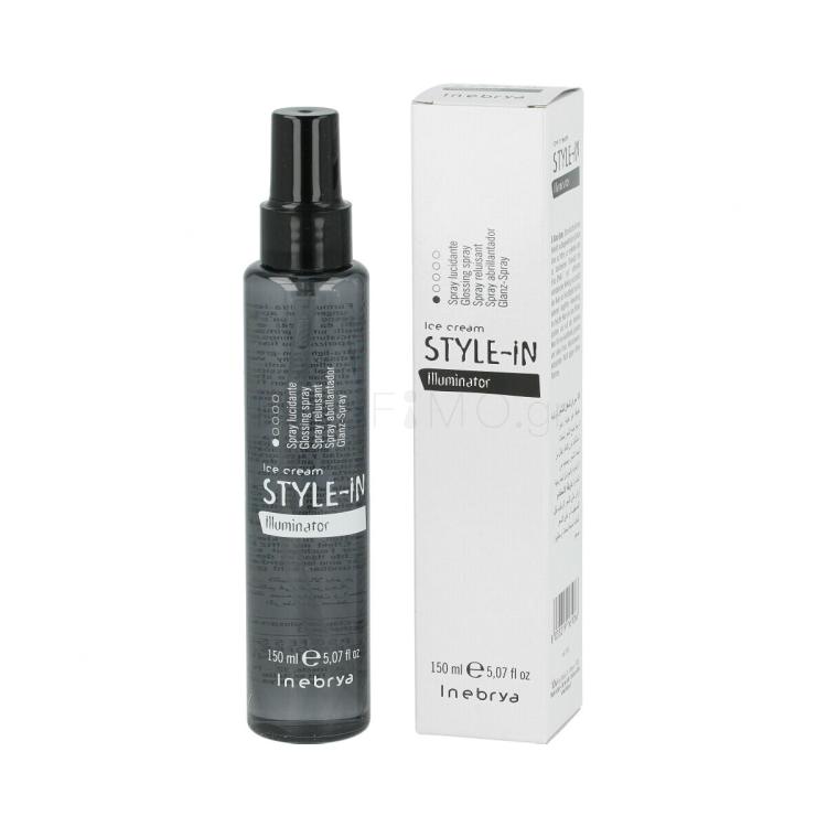 Inebrya Style-In Ice Cream Illuminator Σπρέι για λάμψη 150 ml