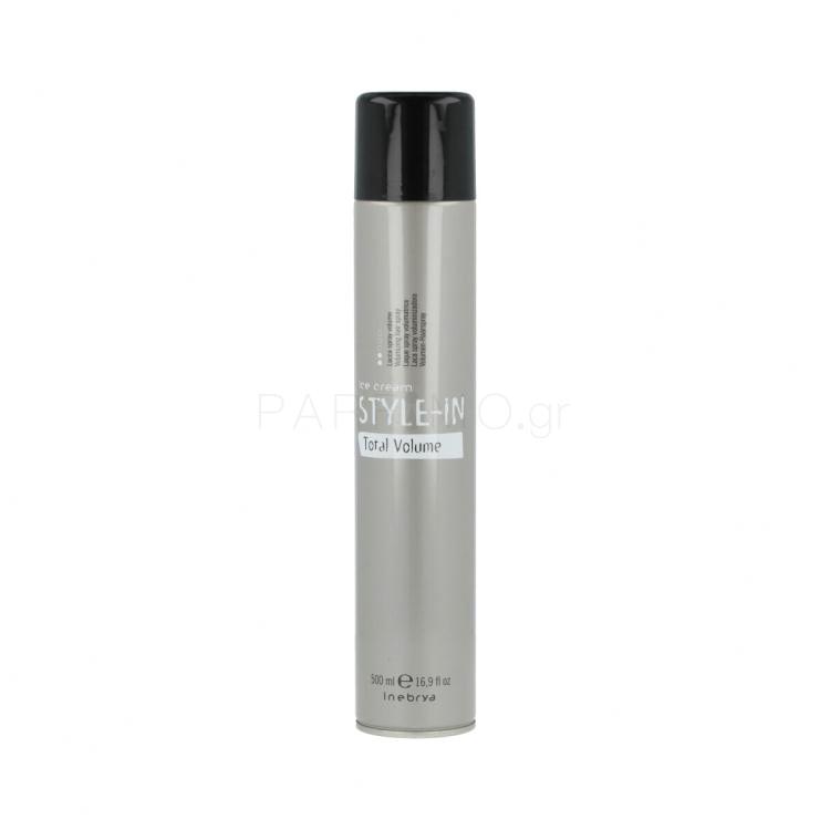Inebrya Style-In Ice Cream Total Volume Spray Λακ μαλλιών 500 ml