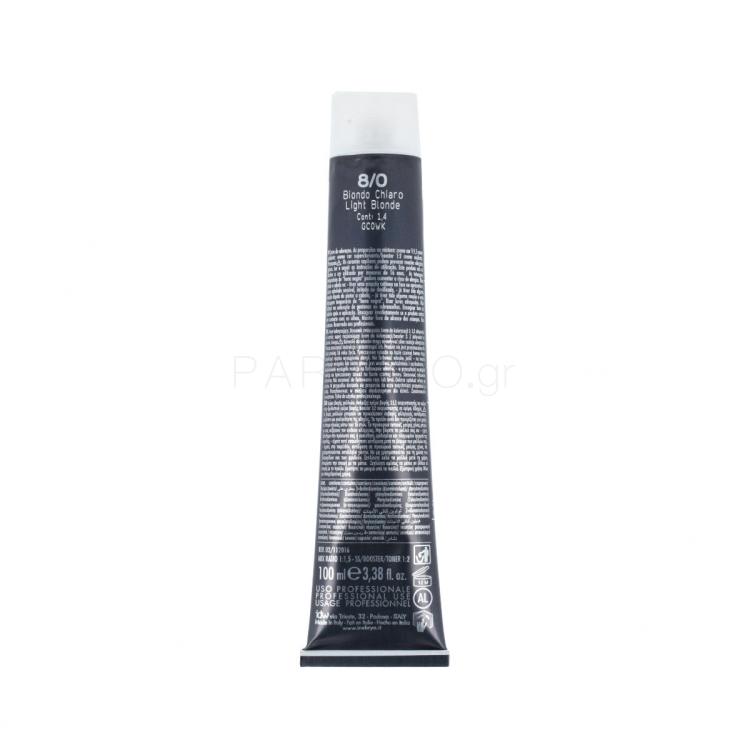 Inebrya Color Βαφή μαλλιών 100 ml Απόχρωση 8/0 Light Blonde