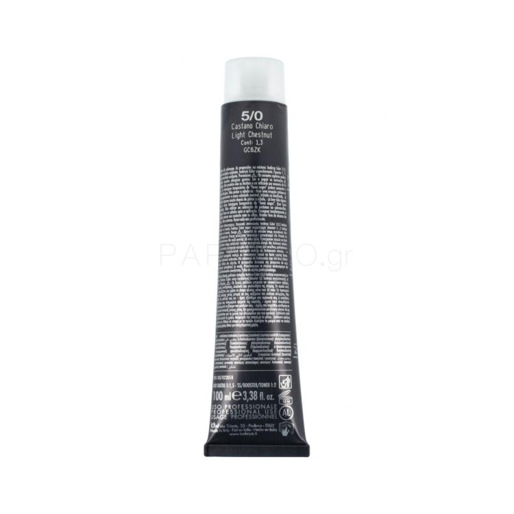 Inebrya Color Βαφή μαλλιών 100 ml Απόχρωση 5/0 Light Chestnut