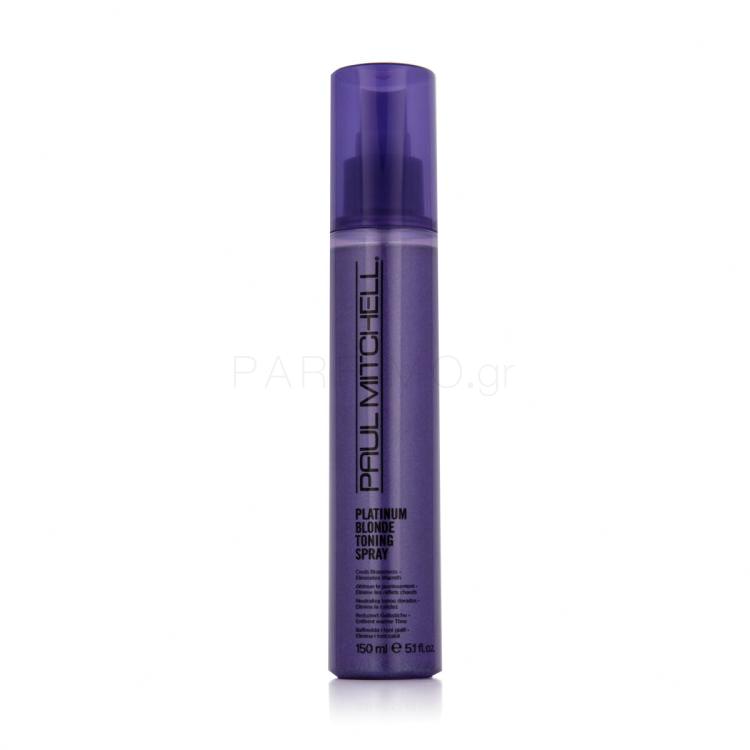 Paul Mitchell Blonde Platinum Blonde Toning Spray Περιποίηση μαλλιών χωρίς ξέβγαλμα 150 ml