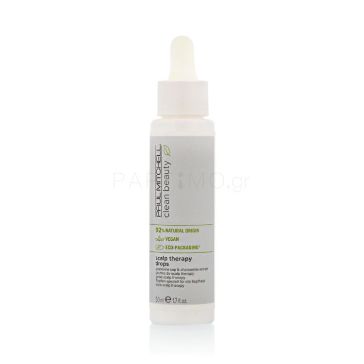 Paul Mitchell Clean Beauty Scalp Therapy Drops Ορός μαλλιών 50 ml