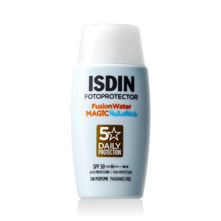 ISDIN Fotoprotector Fusion Water Magic Pediatrics SPF50 Αντιηλιακό προϊόν για το σώμα για παιδιά 50 ml