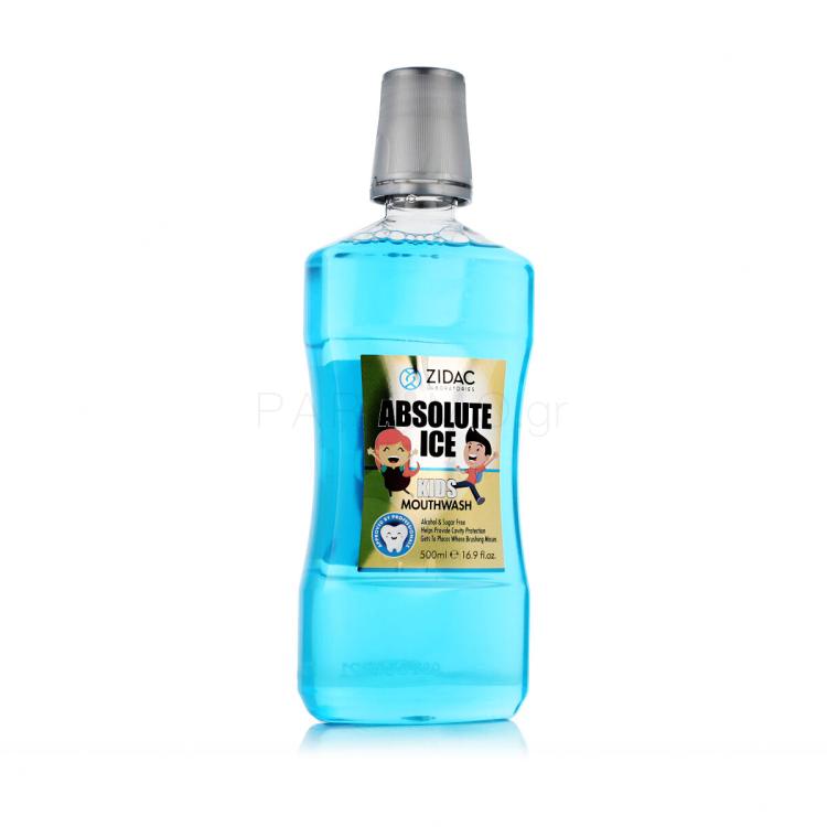 Zidac Laboratories Absolute Ice Kids Mouthwash Στοματικό διάλυμα για παιδιά 500 ml