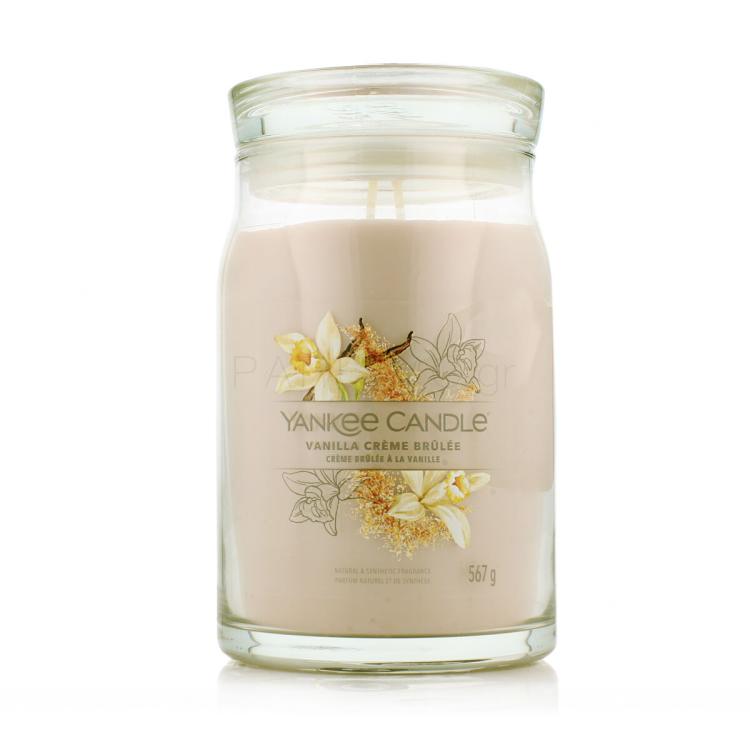 Yankee Candle Signature Vanilla Crème Brûlée Αρωματικό κερί 567 gr