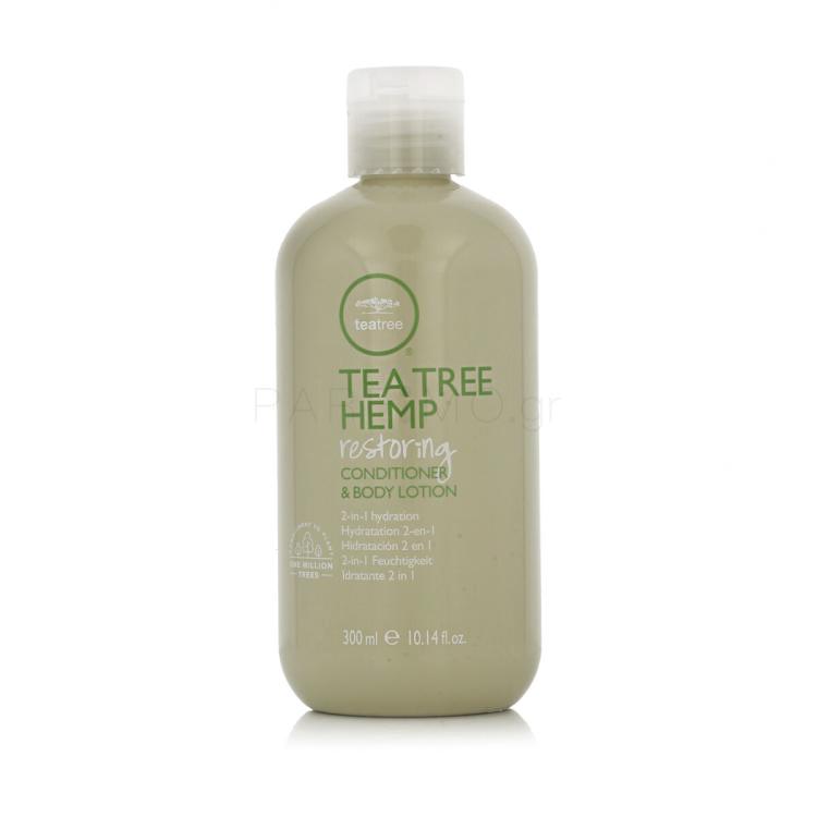Paul Mitchell TEA TREE Hemp Restoring Conditioner &amp; Body Lotion Μαλακτικό μαλλιών 300 ml