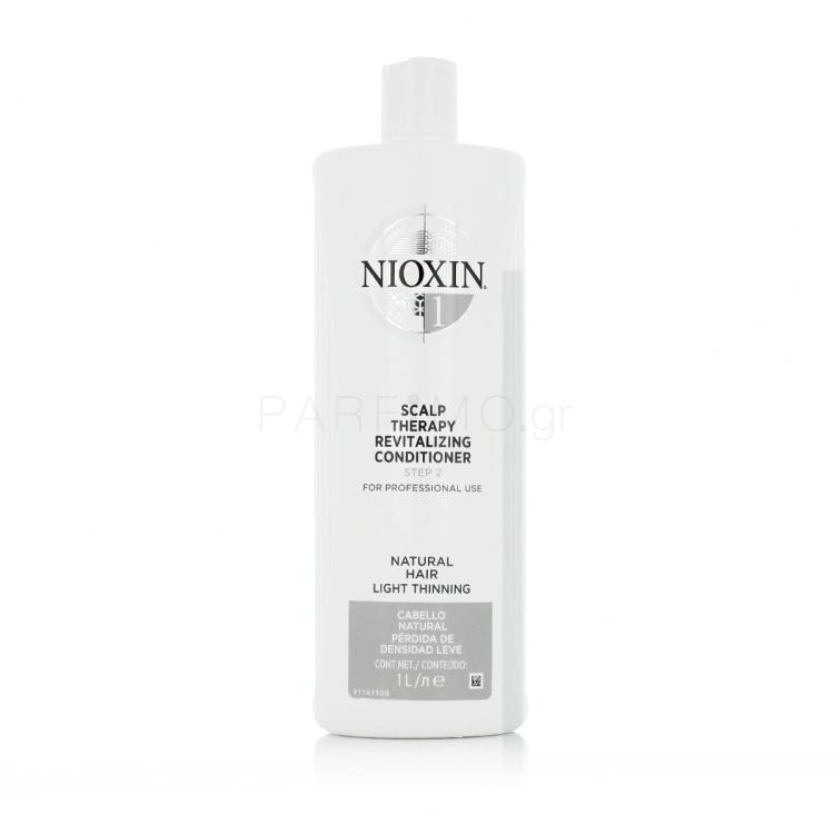Nioxin System 1 Scalp Therapy Revitalising Conditioner Μαλακτικό μαλλιών για γυναίκες 1000 ml