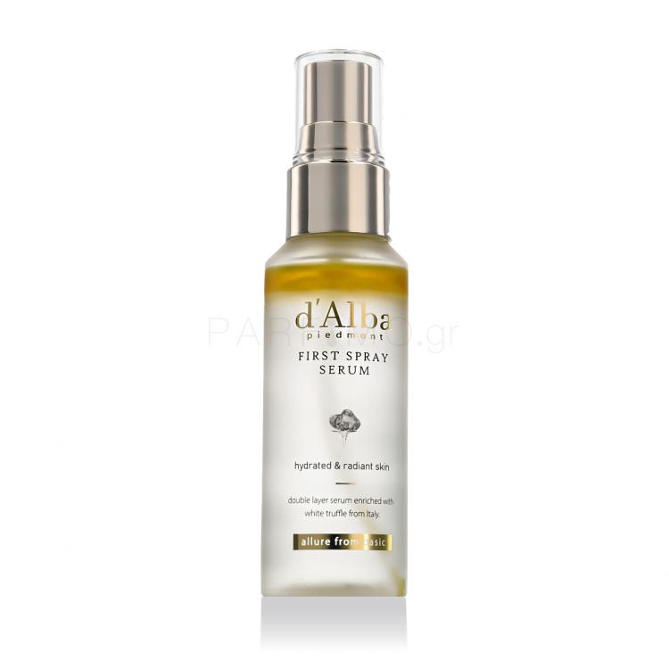 d'Alba White Truffle First Spray Serum Ορός προσώπου για γυναίκες 50 ml