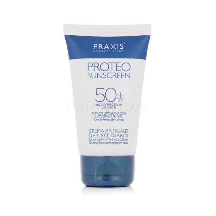 Praxis Laboratorios Proteo Sunscreen SPF50+ Αντιηλιακό προϊόν προσώπου 50 ml