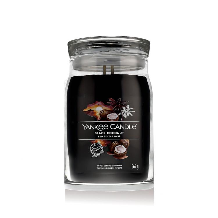 Yankee Candle Signature Black Coconut Αρωματικό κερί 567 gr