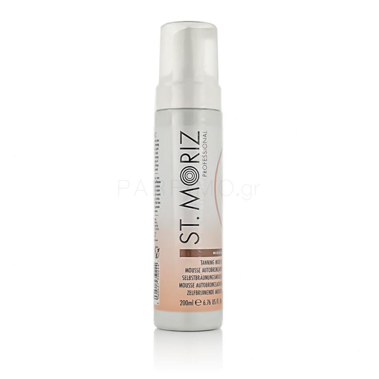 St. Moriz Professional Tanning Mousse Self Tan 200 ml Απόχρωση Medium