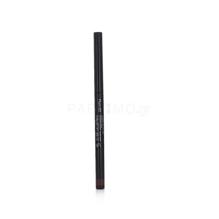 Shiseido MicroLiner Ink Μολύβι για τα μάτια για γυναίκες 0,08 gr Απόχρωση 03 Plum