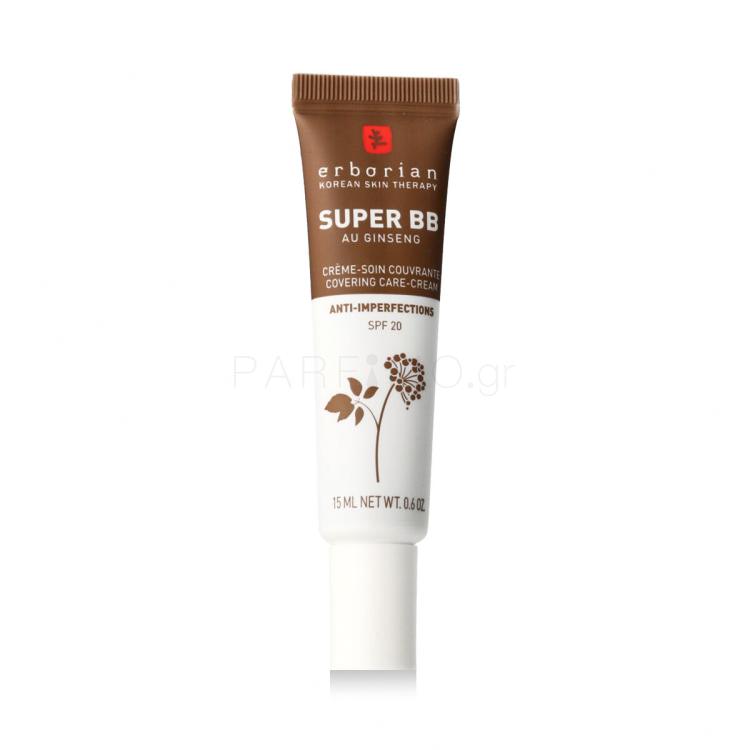 Erborian Super BB Covering Care-Cream SPF20 ΒΒ κρέμα για γυναίκες 15 ml Απόχρωση Chocolate