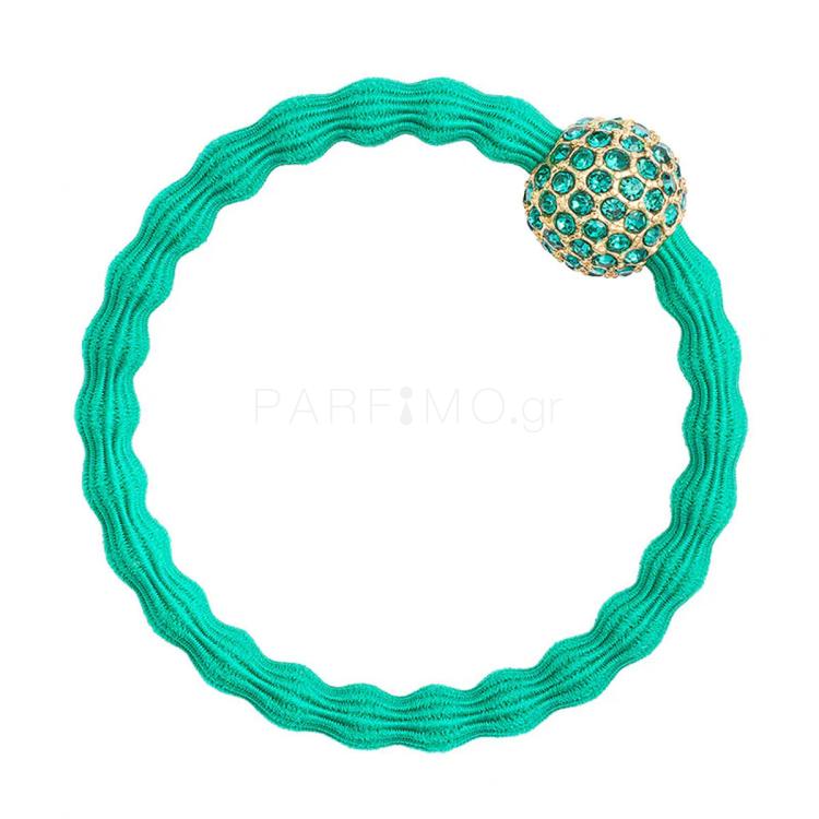 By Eloise London Bling Charms Disco Ball Λαστιχάκι για τα μαλλιά για γυναίκες 1 τεμ Απόχρωση Emerald Green