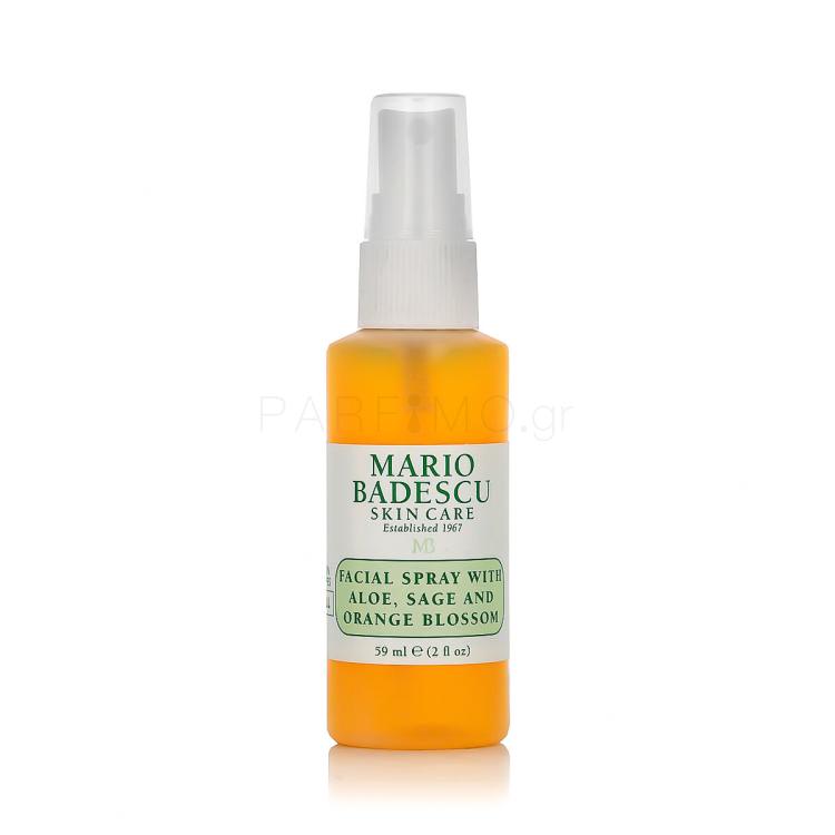 Mario Badescu Facial Spray Aloe, Sage and Orange Blossom Λοσιόν προσώπου 59 ml