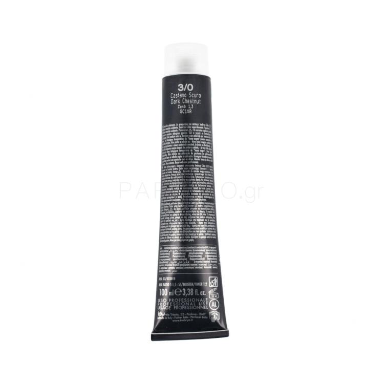Inebrya Color Βαφή μαλλιών 100 ml Απόχρωση 3/0 Dark Chestnut