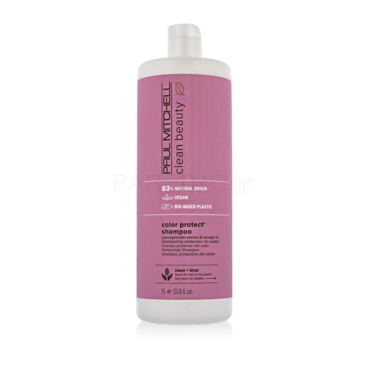 Paul Mitchell Clean Beauty Color Protect Shampoo Σαμπουάν για γυναίκες 1000 ml