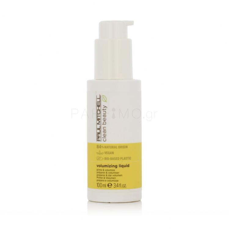 Paul Mitchell Clean Beauty Styling Volumizing Liquid Ορός μαλλιών 100 ml