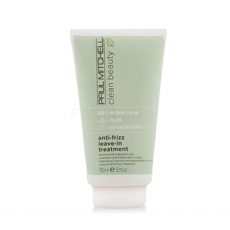 Paul Mitchell Clean Beauty Smooth Anti-Frizz Leave-In Treatment Περιποίηση μαλλιών χωρίς ξέβγαλμα 150 ml