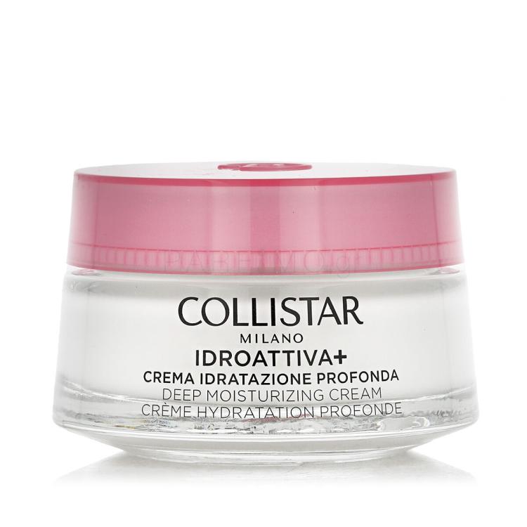 Collistar Idroattiva+ Deep Moisturizing Cream Κρέμα προσώπου ημέρας για γυναίκες 50 ml