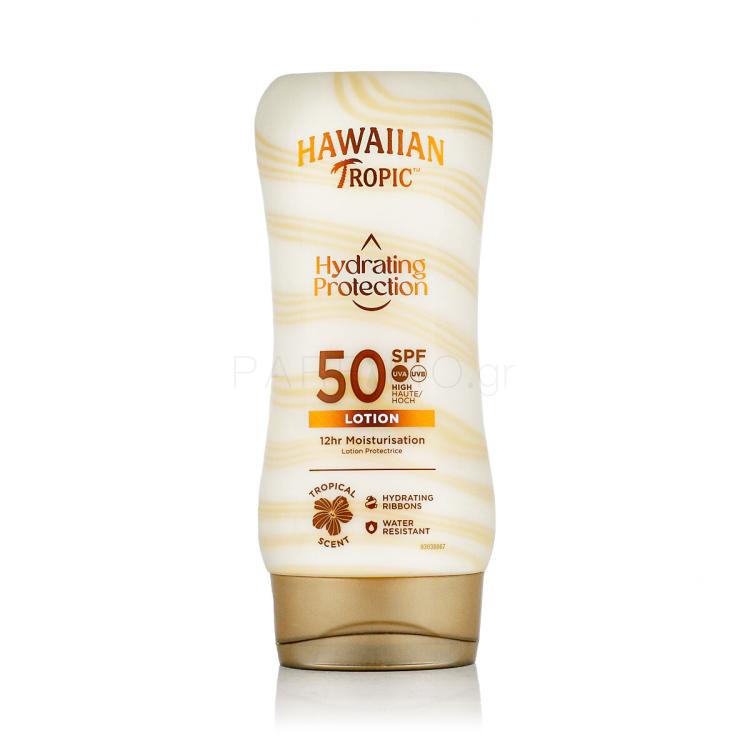Hawaiian Tropic Hydrating Protection Lotion SPF50 Αντιηλιακό προϊόν για το σώμα 180 ml