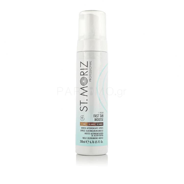 St. Moriz Professional Fast Tan Mousse Self Tan 200 ml