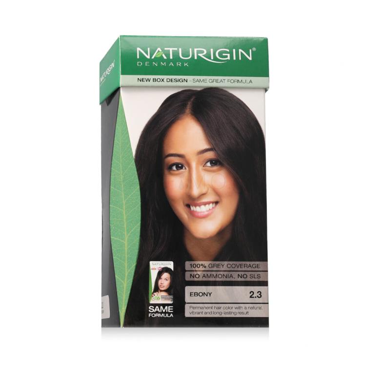 Naturigin Permanent Hair Colour Βαφή μαλλιών 115 ml Απόχρωση Ebony 2.3