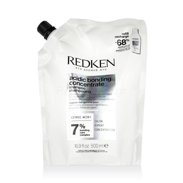 Redken Acidic Bonding Concentrate Σαμπουάν για γυναίκες Συσκευασία &quot;γεμίσματος&quot; 500 ml