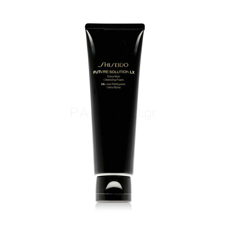 Shiseido Future Solution LX Extra Rich Cleansing Foam Αφρός καθαρισμού για γυναίκες 125 ml