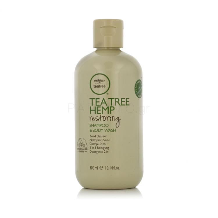 Paul Mitchell TEA TREE Hemp Restoring Shampoo &amp; Body Wash Σαμπουάν 300 ml