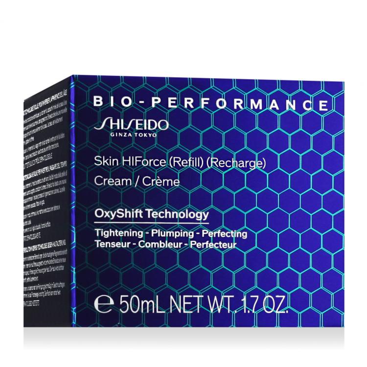 Shiseido Bio-Performance Skin HIForce Cream Κρέμα προσώπου ημέρας για γυναίκες Συσκευασία "γεμίσματος" 50 ml