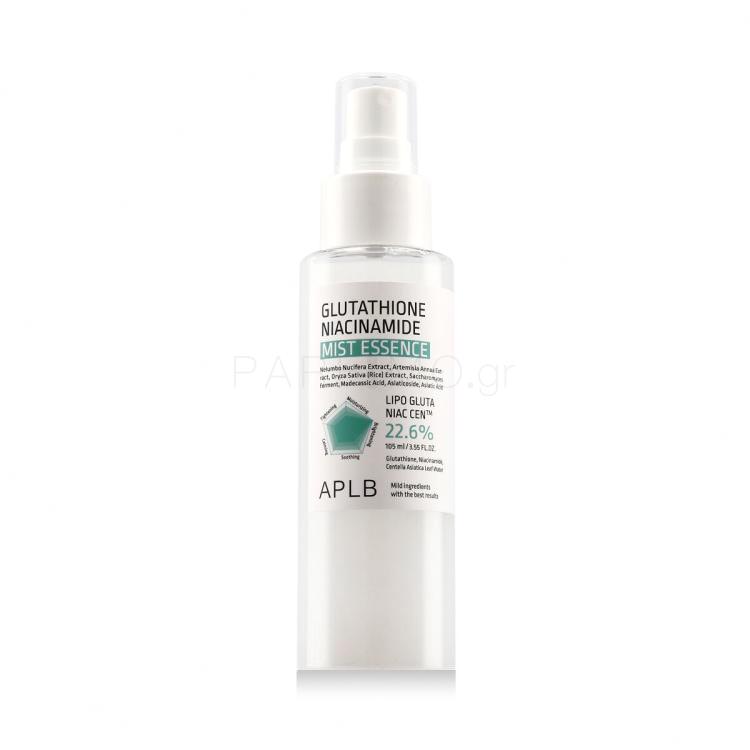 APLB Glutathione Niacinamide Mist Essence Λοσιόν προσώπου 105 ml