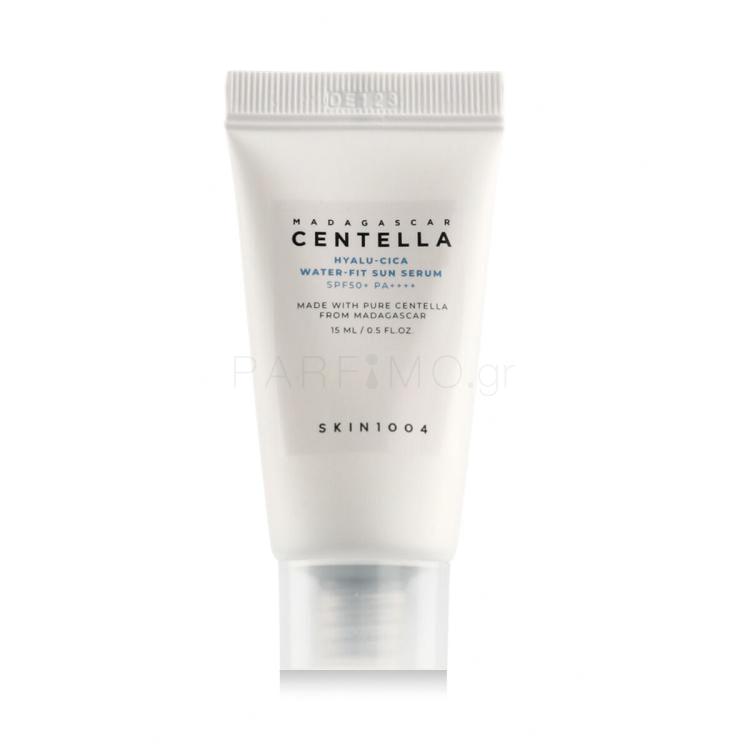 SKIN1004 Hyalu-Cica Water-Fit Sun Serum SPF50+ Αντιηλιακό προϊόν προσώπου για γυναίκες 15 ml