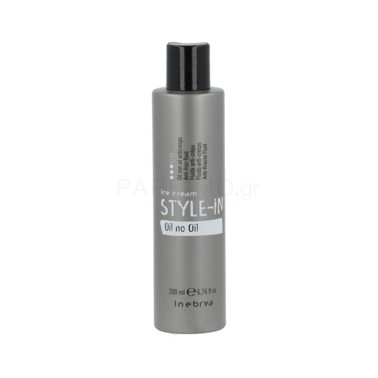 Inebrya Style-In Ice Cream Oil No Oil Anti-Frizz Fluid Ορός μαλλιών 200 ml