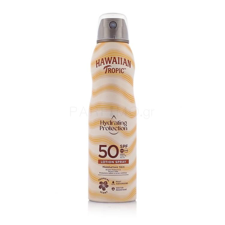Hawaiian Tropic Hydrating Protection Lotion Spray SPF50 Αντιηλιακό προϊόν για το σώμα 220 ml