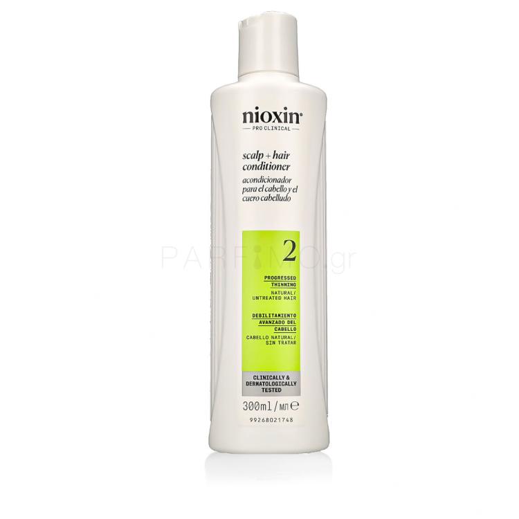 Nioxin System 2 Scalp + Hair Conditioner Μαλακτικό μαλλιών για γυναίκες 300 ml