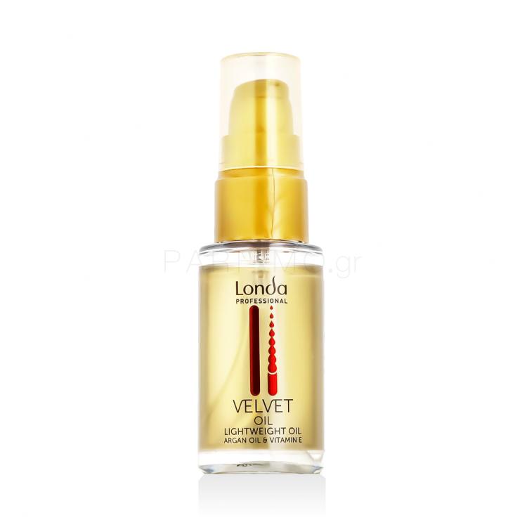 Londa Professional Velvet Oil Lightweight Oil Λάδι μαλλιών για γυναίκες 30 ml